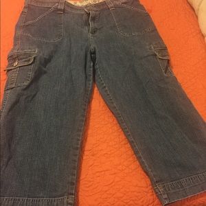 Lee cropped jeans